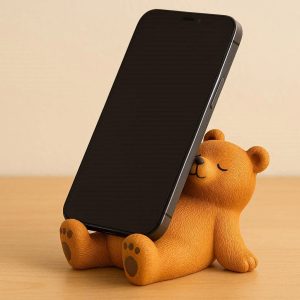 25 Cute Animal Phone Stand Desktop Decorative Resin Cellphone Holder Creative Lazy Bracket Accessory For Bedside Table