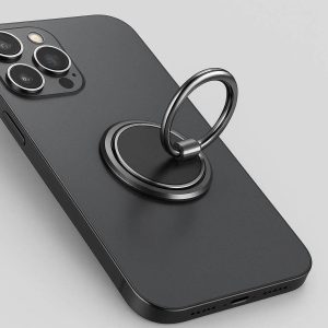 29 Metal Ring Phone Grip Stand Ultra Slim Rotating Finger Holder Kickstand Back Shell Accessory For All Smartphones